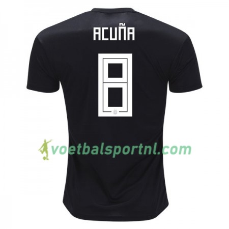 Argentinië Acuna 8 Uit Shirt WK voetbal 2018
